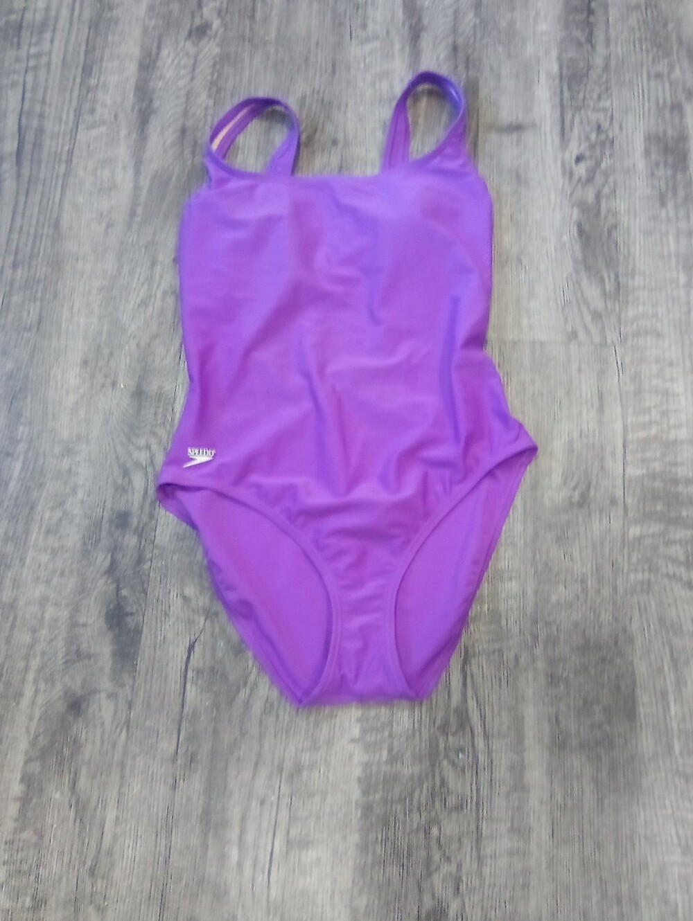 Speedo Girl Bright Purple One-Piece Swimsuit